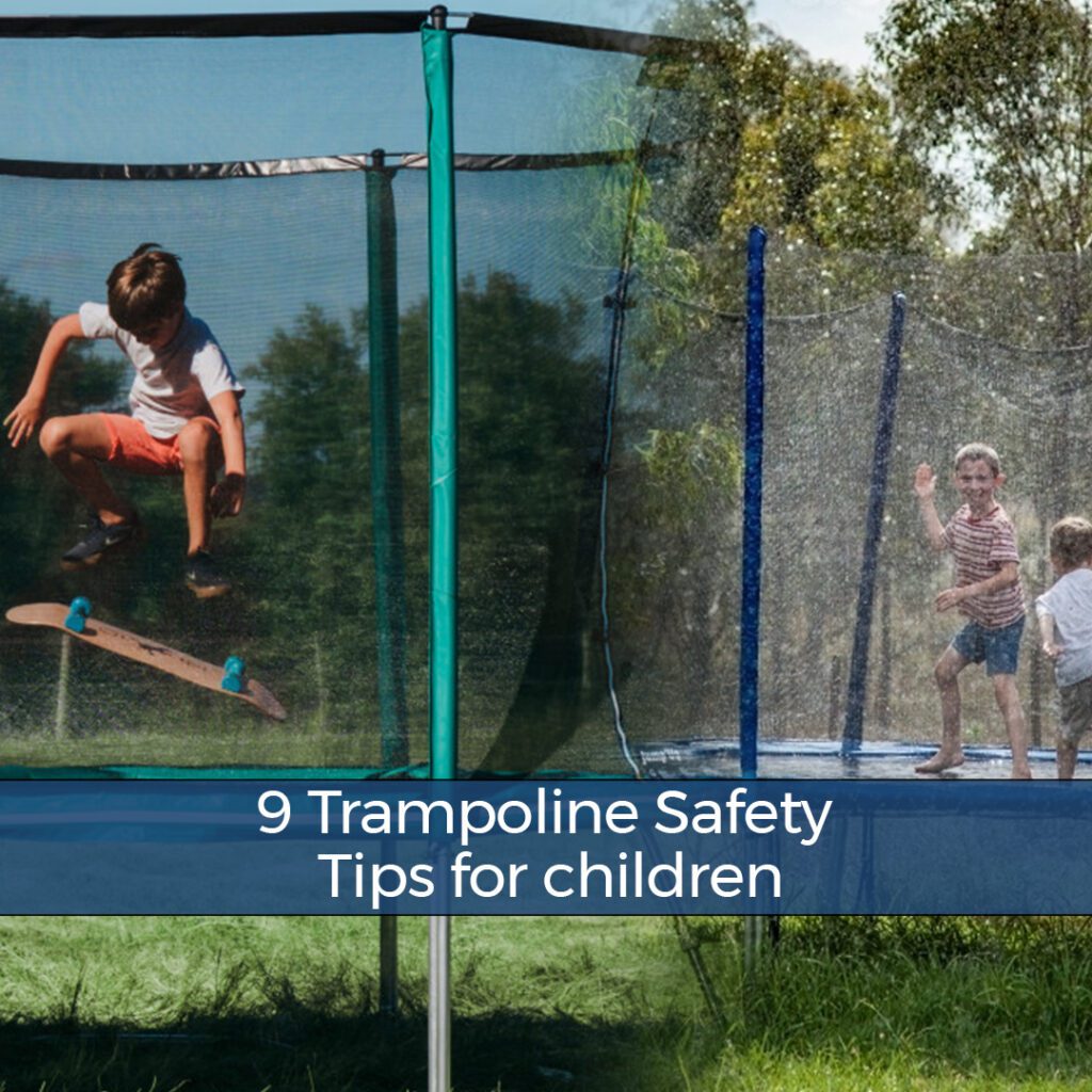 Children Jumping & Flipping on Trampoline - Super Tramp Trampolines