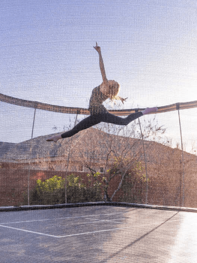 Any benefits to a rectangular trampoline?