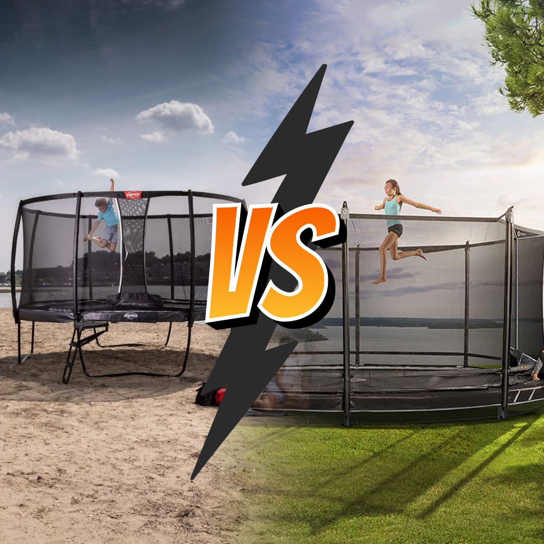 In Ground Trampolines vs. Above Ground: which one is the best For Family?
