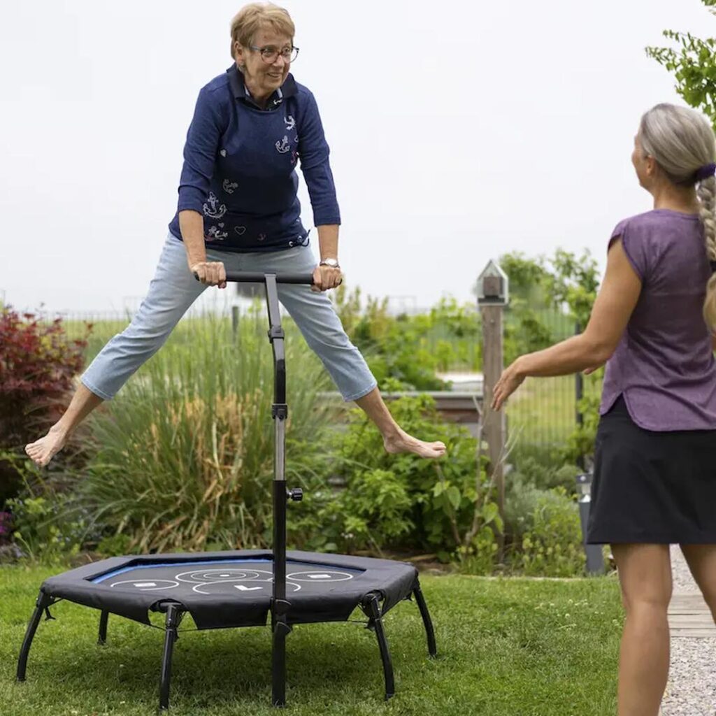 Why Trampoline Exercises for Seniors? - trampoline exercises