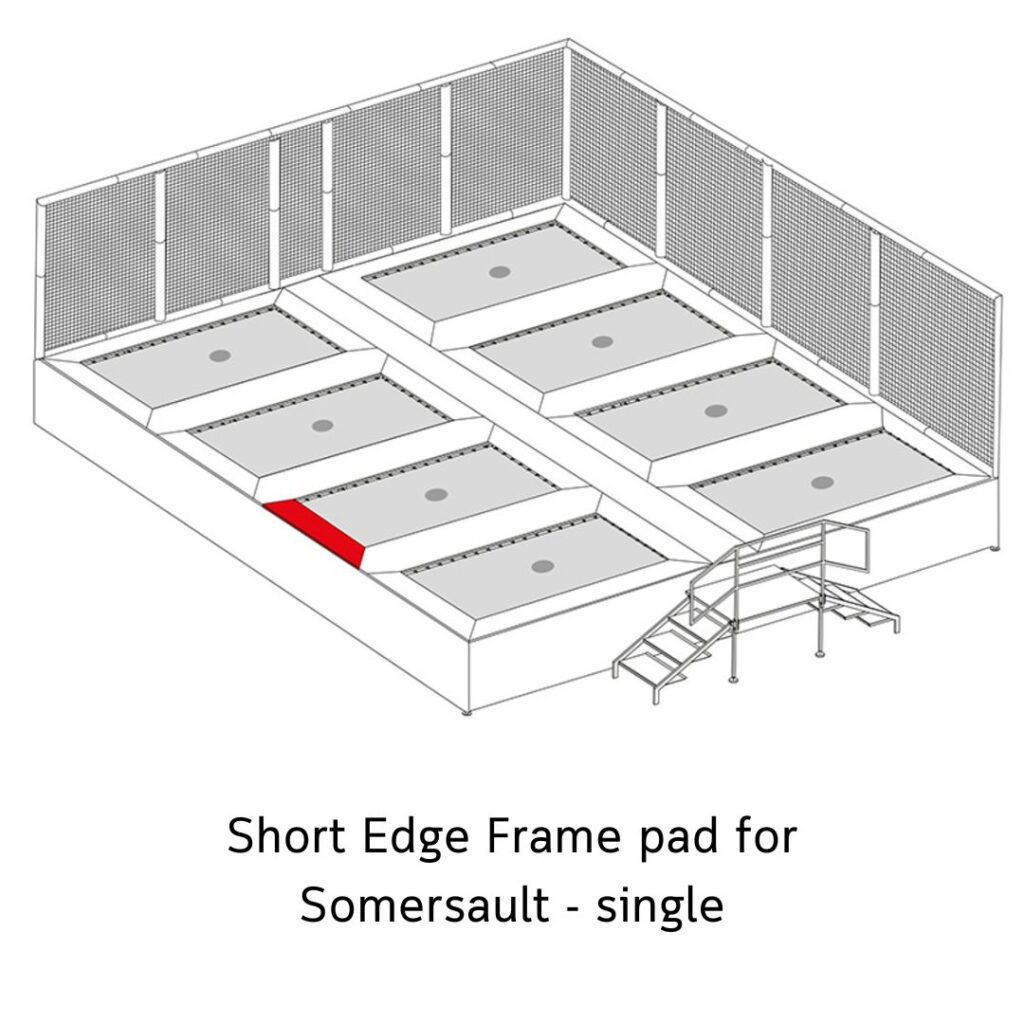 Short Edge Frame pad for Somersault - single