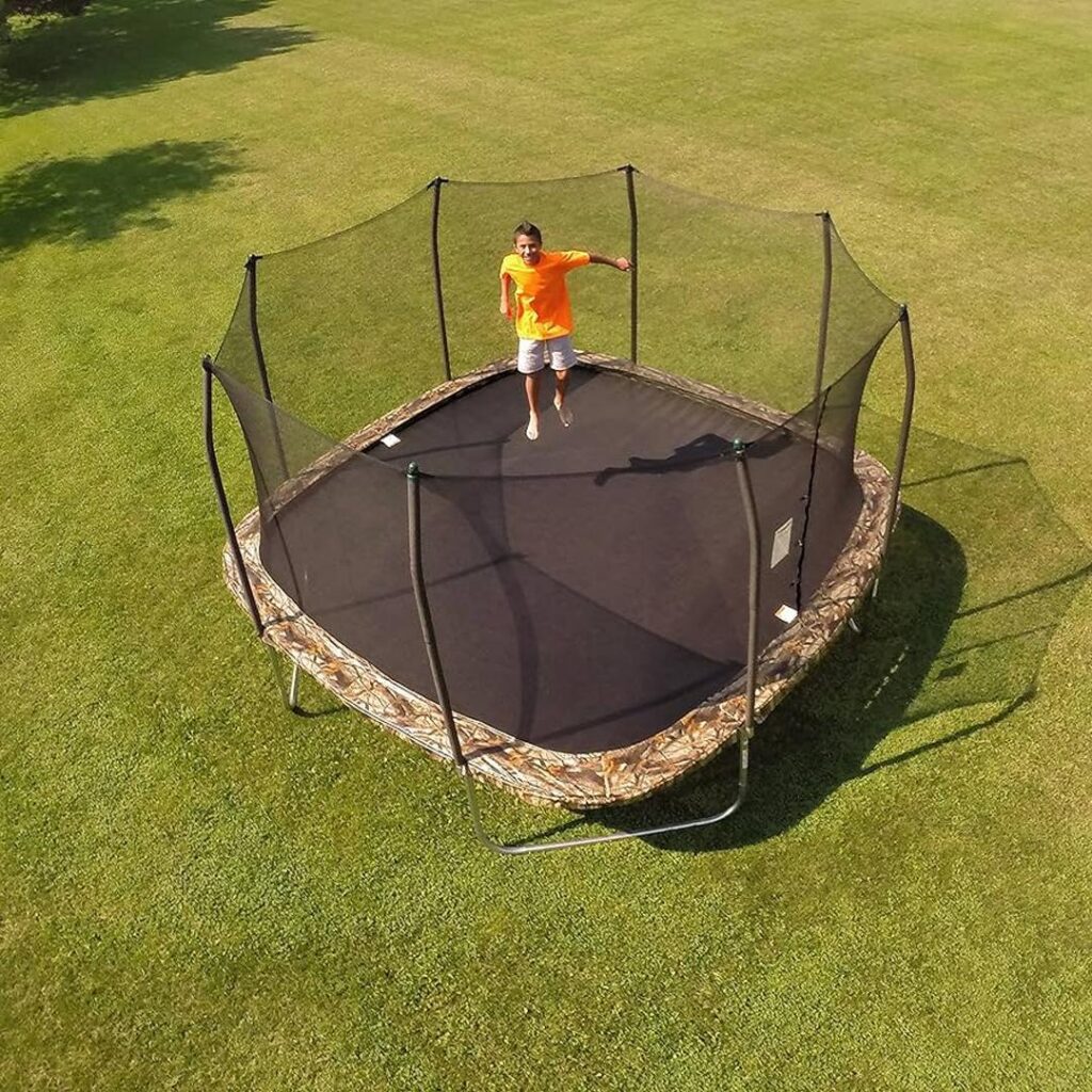 Square Trampolines - trampoline jumping