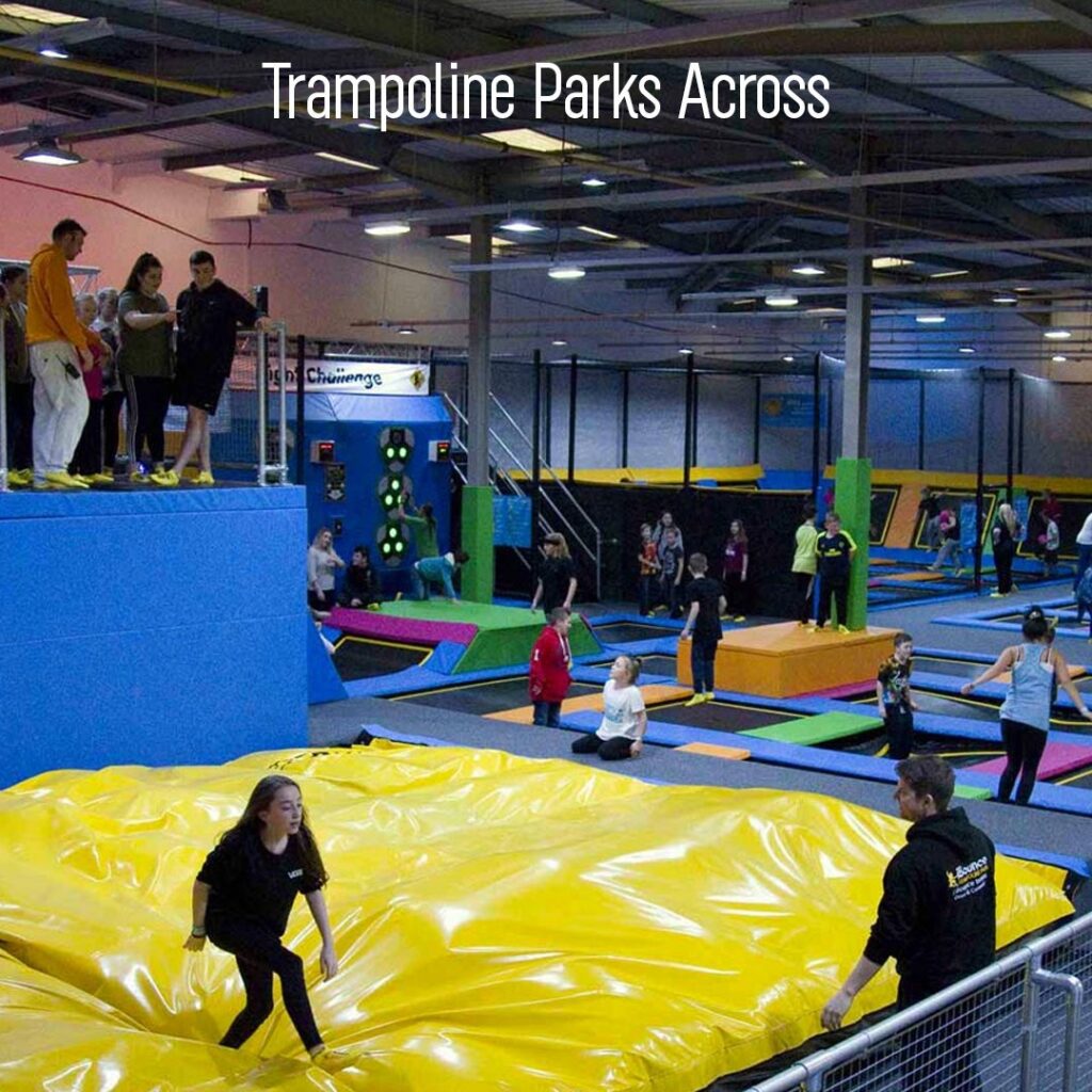 Trampoline Parks Across - UK travel plan