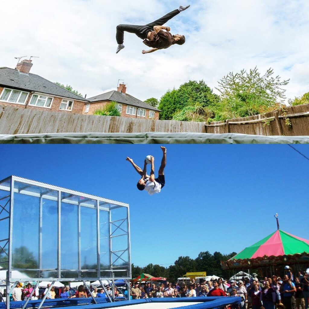 Trampoline that will help to showcase your creativity - trampolines