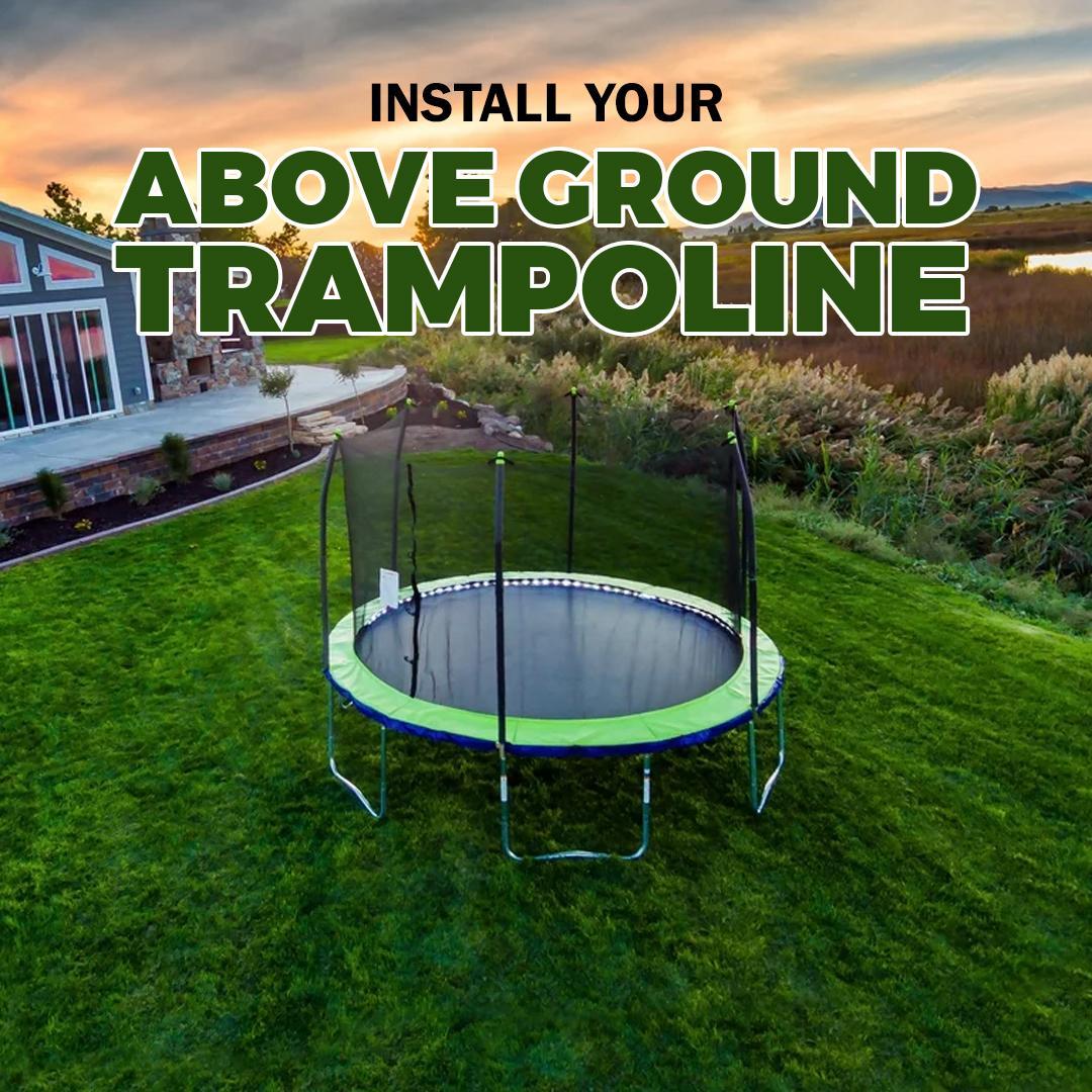11 Easy Steps to Install Your Above Ground Trampoline