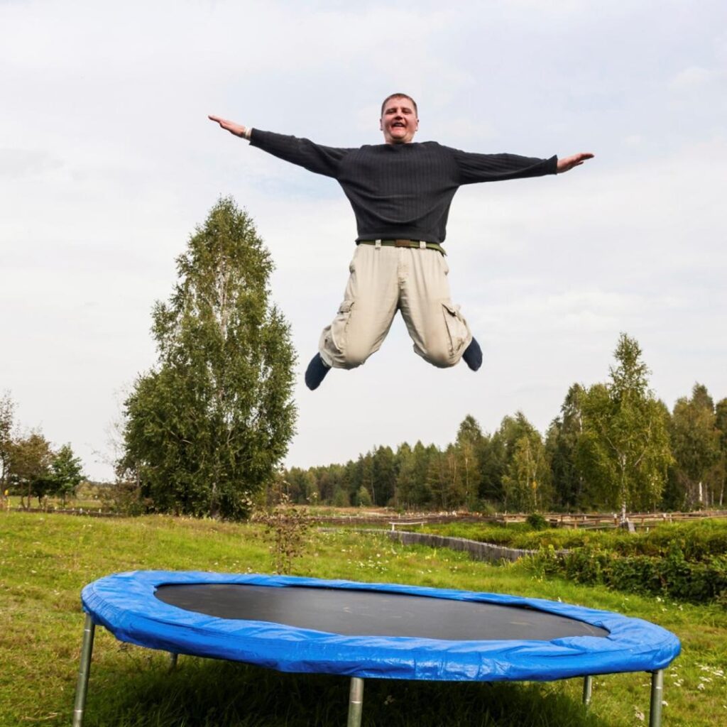 Safe Bouncing Guide - 14ft round trampolines