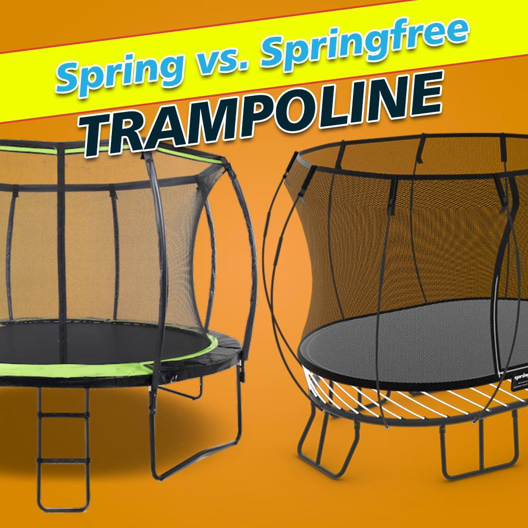 Spring vs. Springfree Trampolines: Which One is Right for Your Garden?