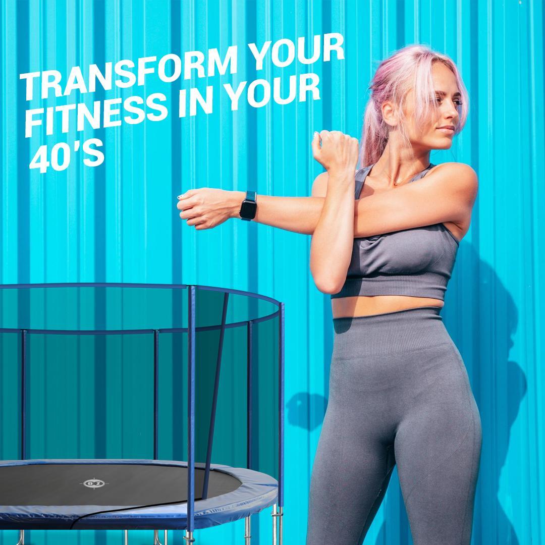 Trampoline Fitness Tips to Achieve Attractive Physique in Your 40’s