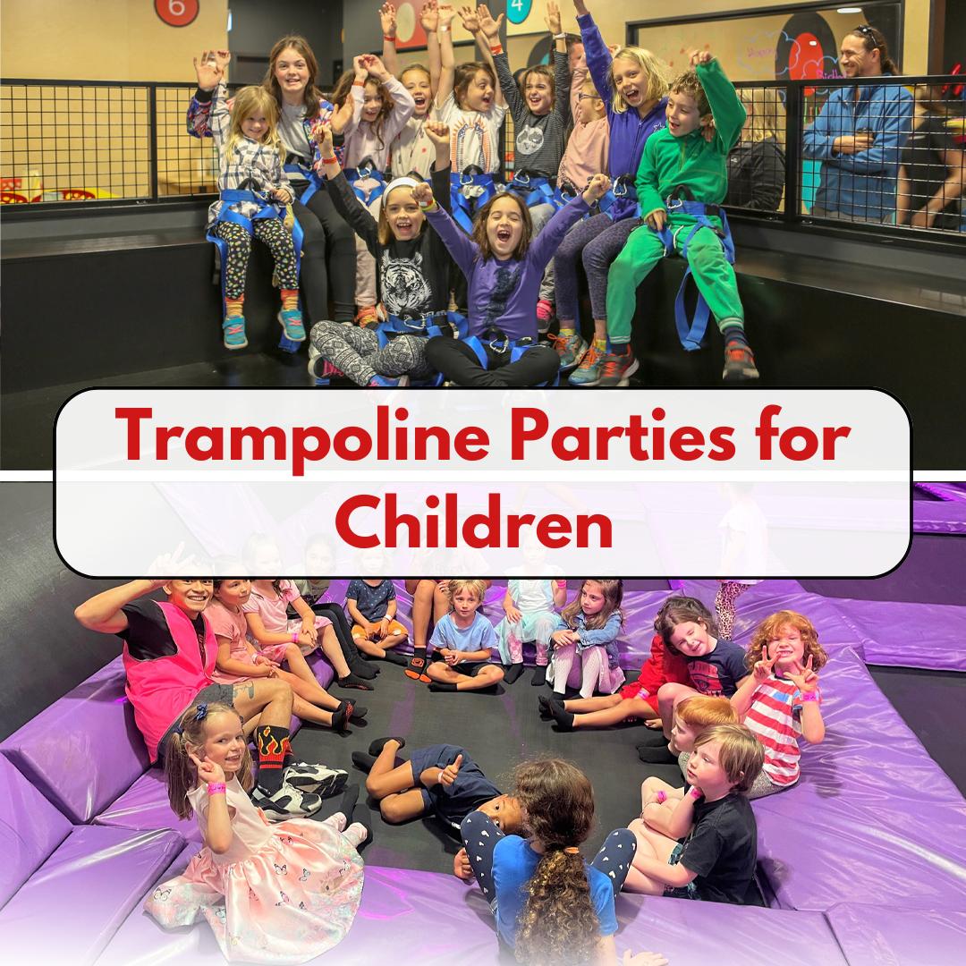 TRAMPOLINE PARTIES FOR CHILDREN - Super Tramp Trampolines