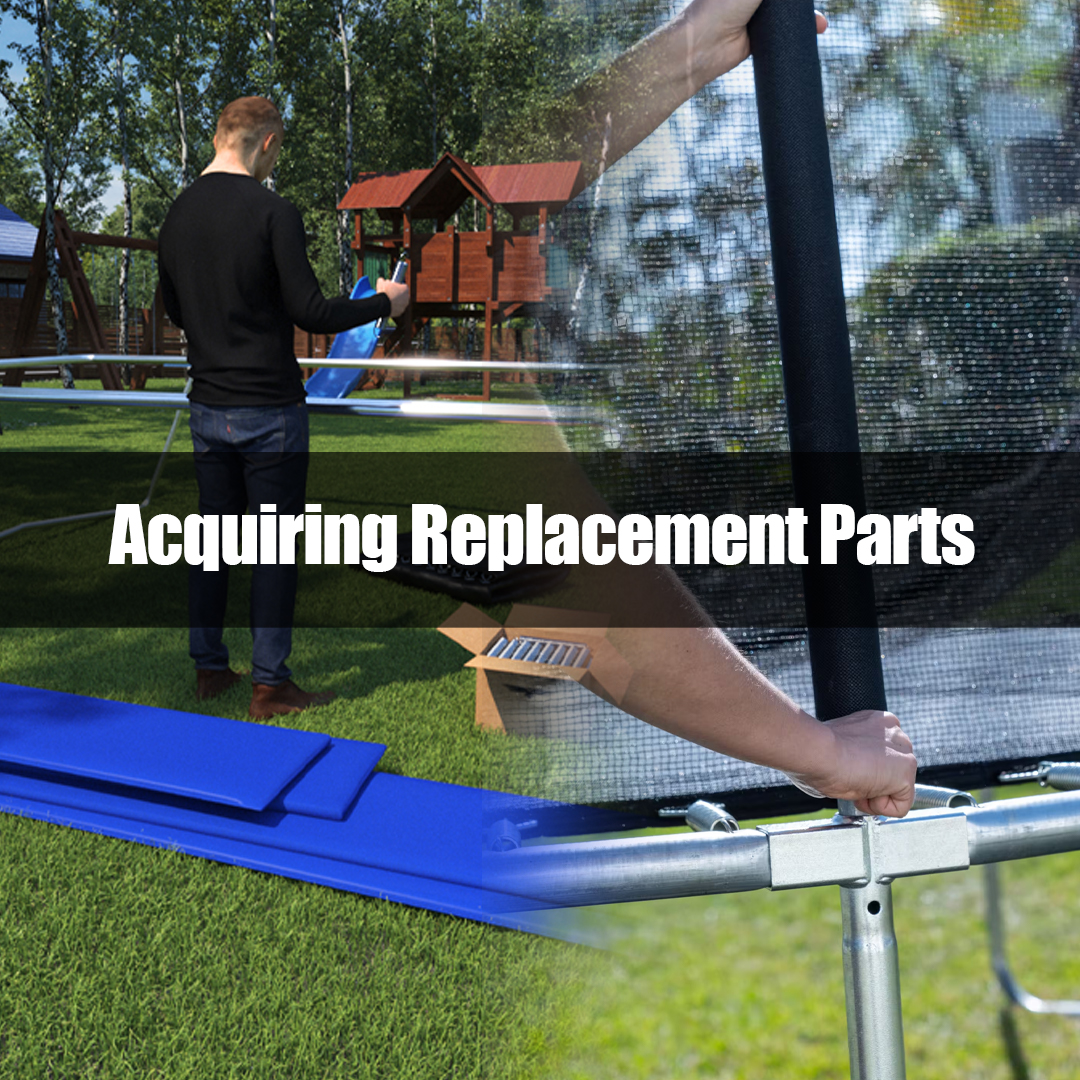 Replacement parts for trampoline