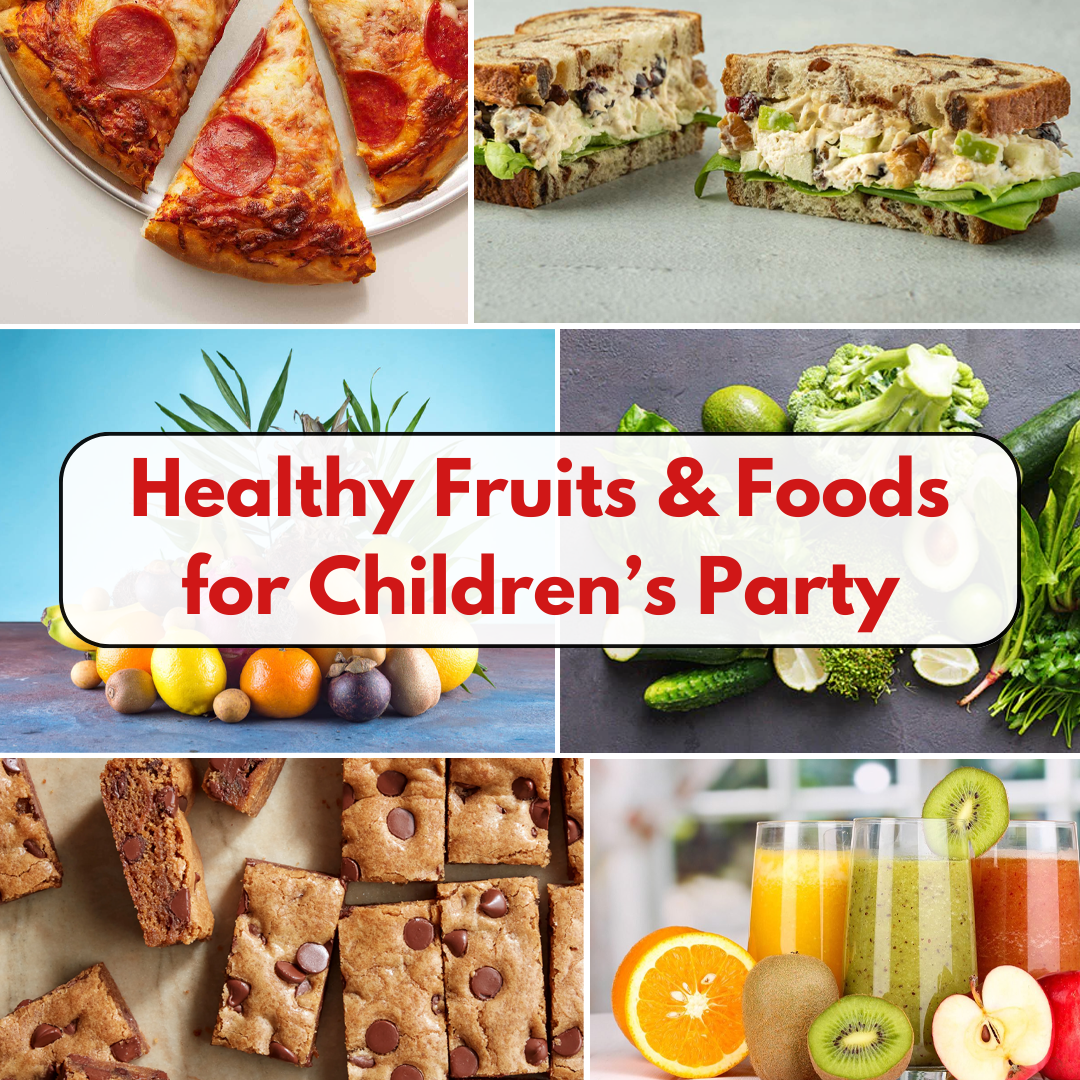 Healthy Fruits & Foods for Children Trampoline Parties - Super tramp Trampolines