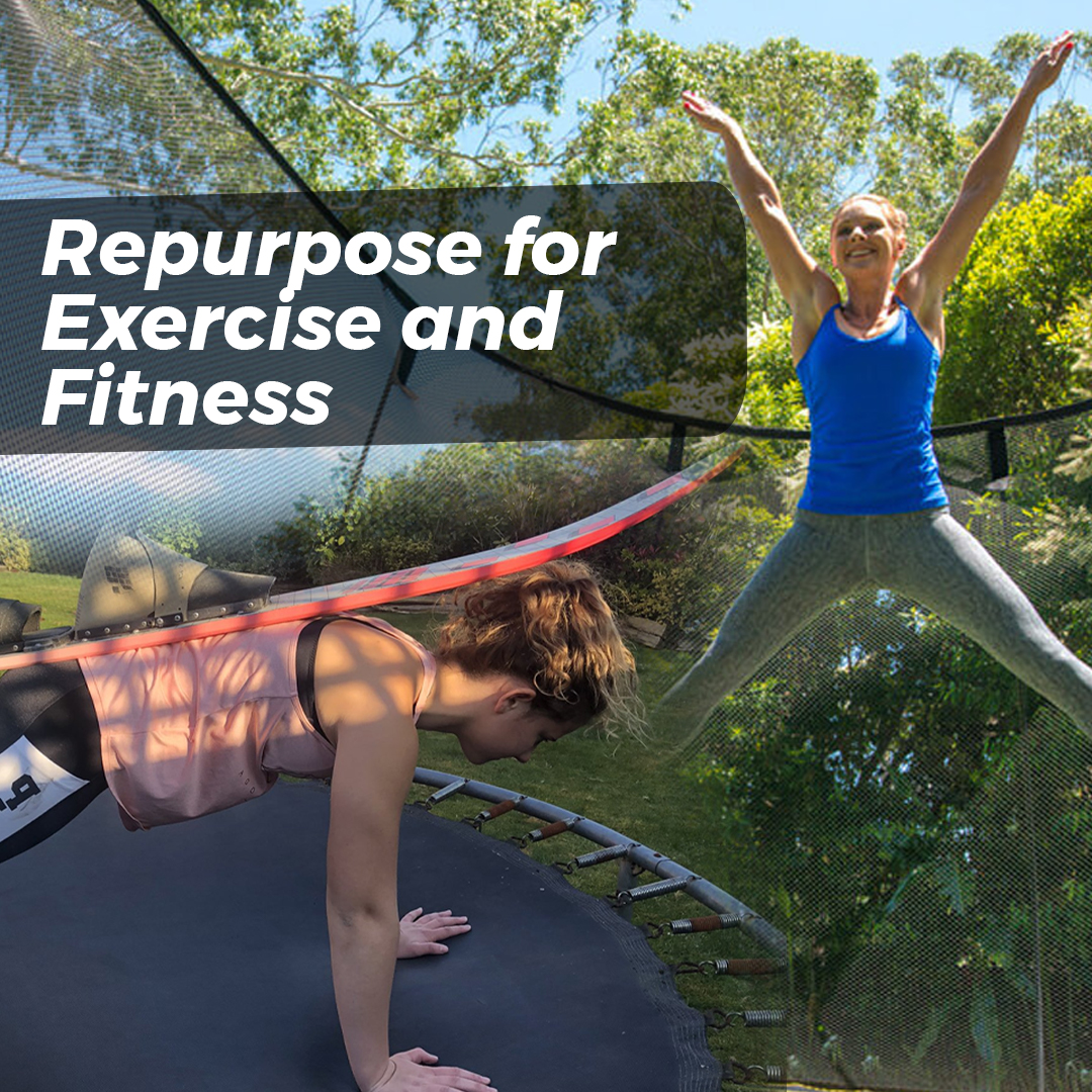 Trampoline is Using as a Exercising Tool - Super Tramp Trampolines 