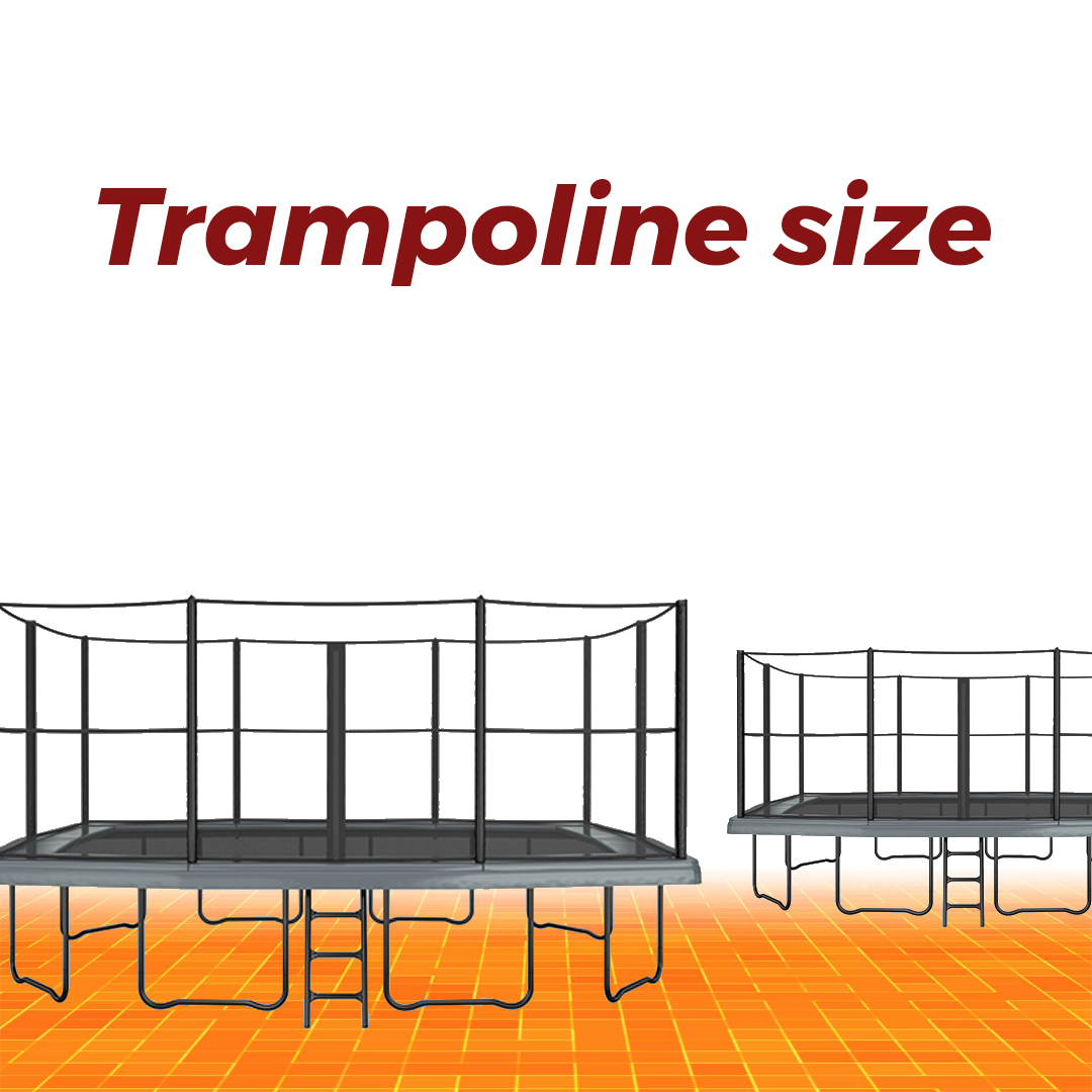 Images Different Sizes of Rectangle Trampolines - Super Tramp Trampolines