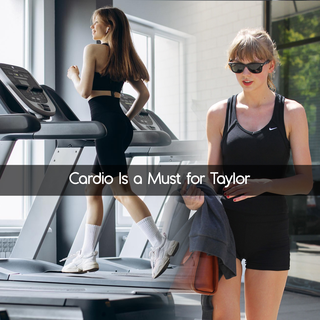 Taylor Swift and Women Doing Treadmill Exercise - Rectangle Trampoline - Super Tramp Trampolines