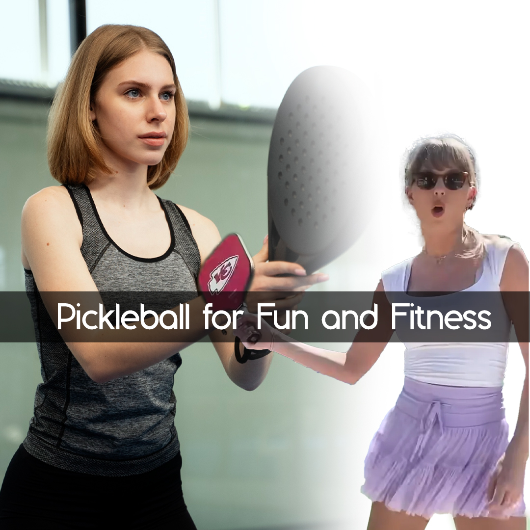 Taylor Swift Pickleball Exercise - Super Tramp Trampolines