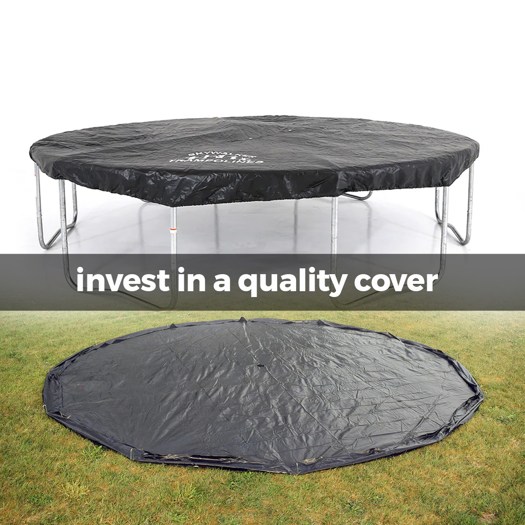 Above Ground Round Trampoline & Inground Trampoline with Cover - Super Tramp Trampolines