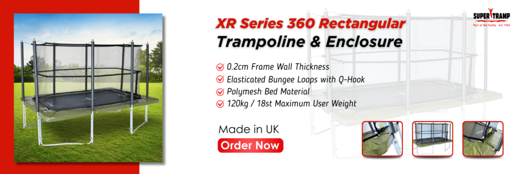 XR Series 360 Rectangular Trampoline & Enclosure
