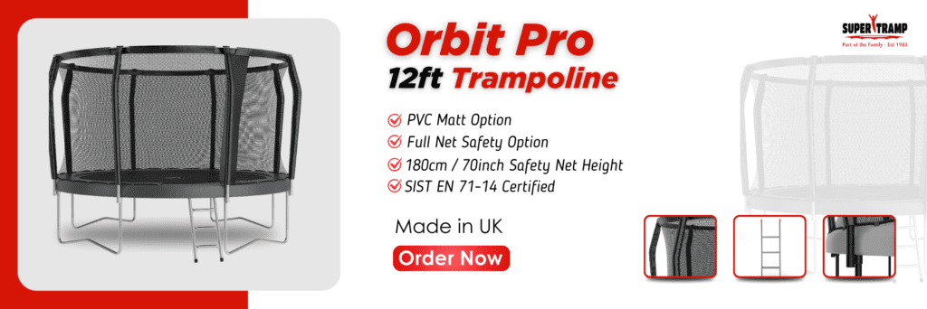 Orbit Pro 12ft Trampoline - supertramp.co.uk