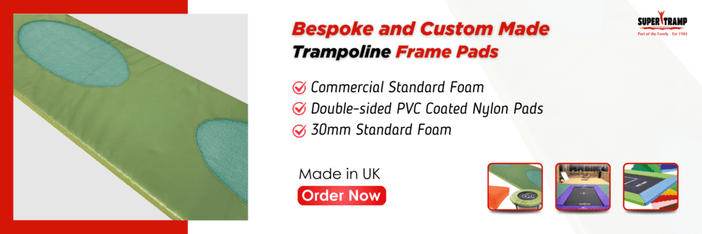 Bespoke and Custom Made Trampoline Frame Pads