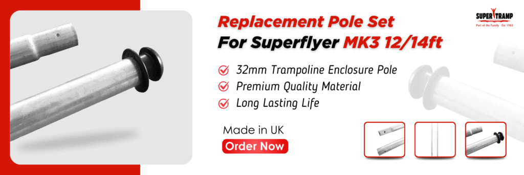 Replacement Pole Set For Superflyer MK3 12/14ft