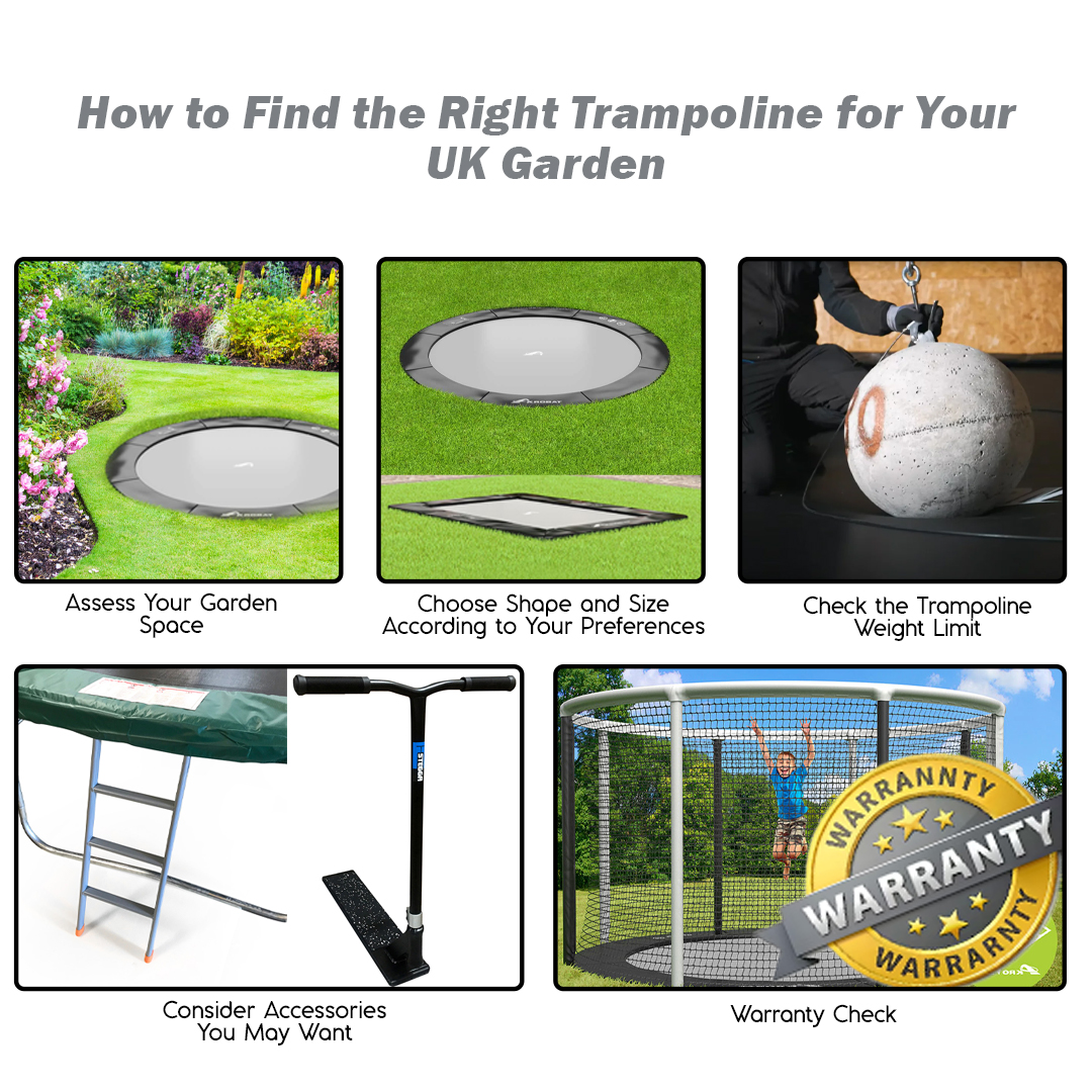 How to Find the Right Trampoline for Your UK Garden - supertramp.co.uk