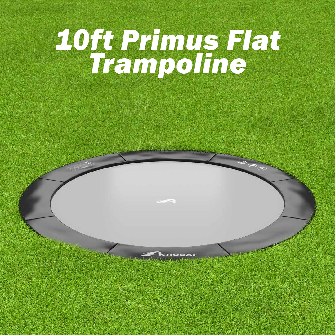 10ft primus flat trampoline -supertramp.co.uk