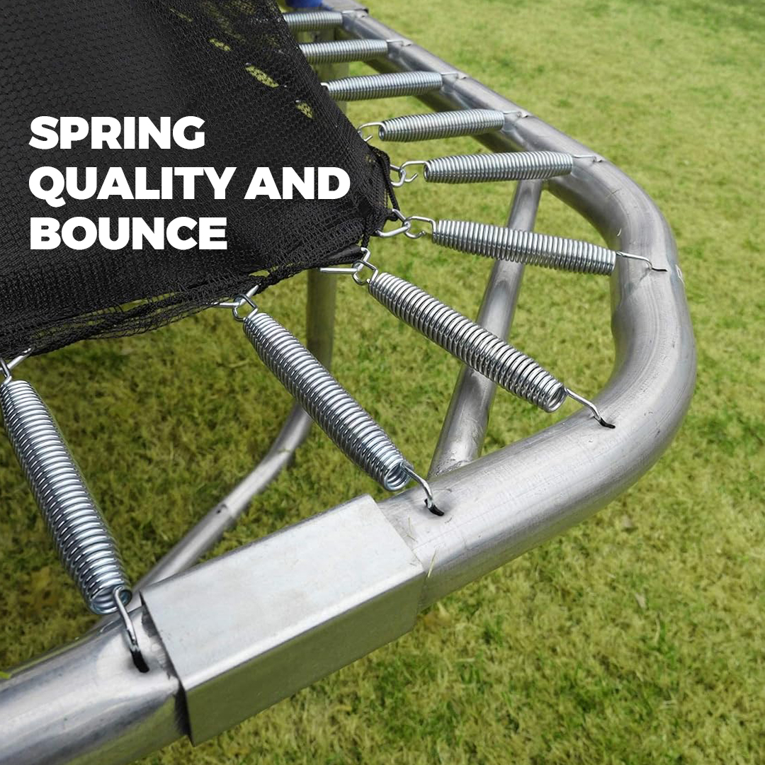 Spring Quality and Bounce - round trampoline