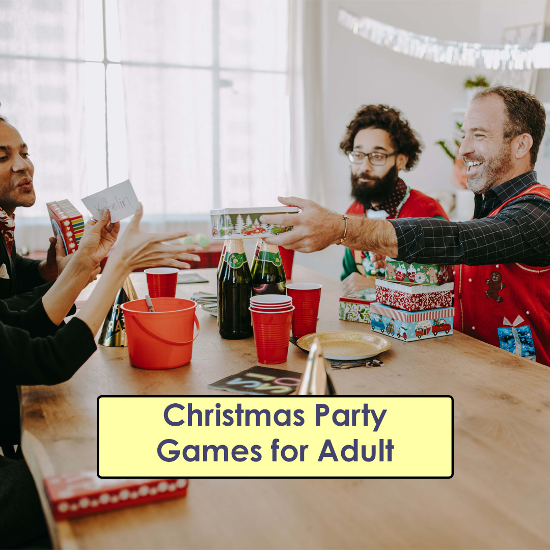 Men's are Celebration Christmas Party - 4. Christmas Party Games for Adult - supertramp.co.uk
