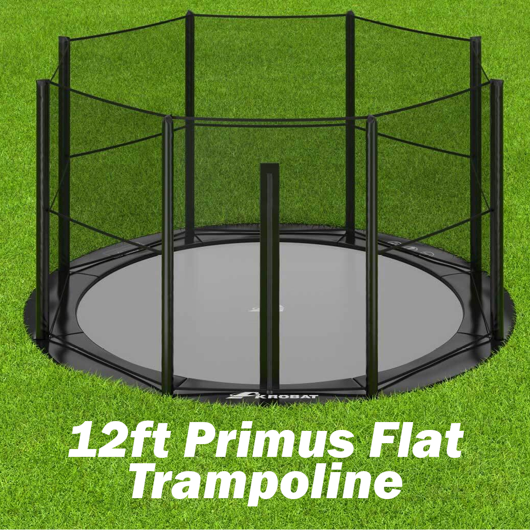 12ft Primus Flat Trampoline - supertramp.co.uk