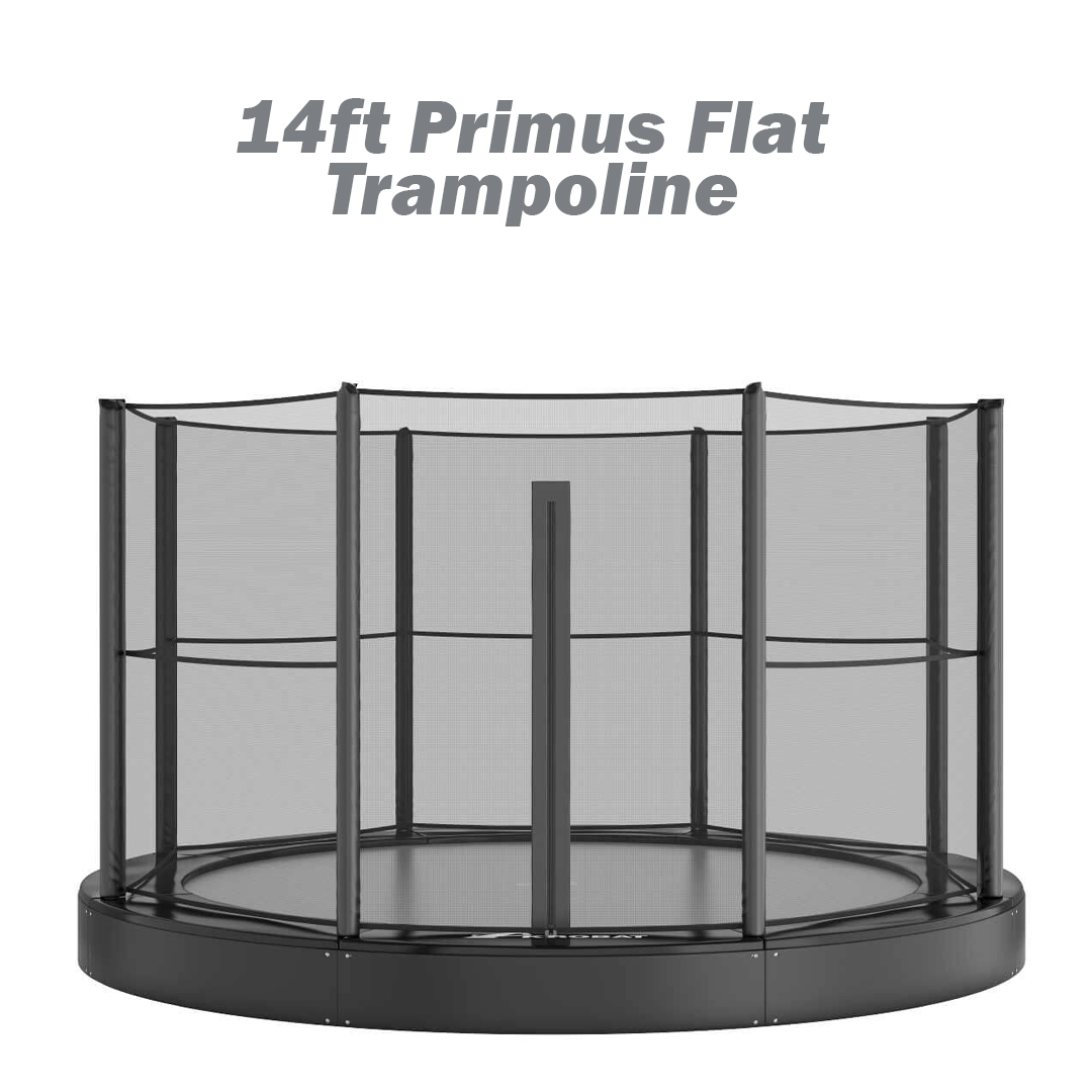 14ft Primus Flat Trampoline - supertramp.co.uk
