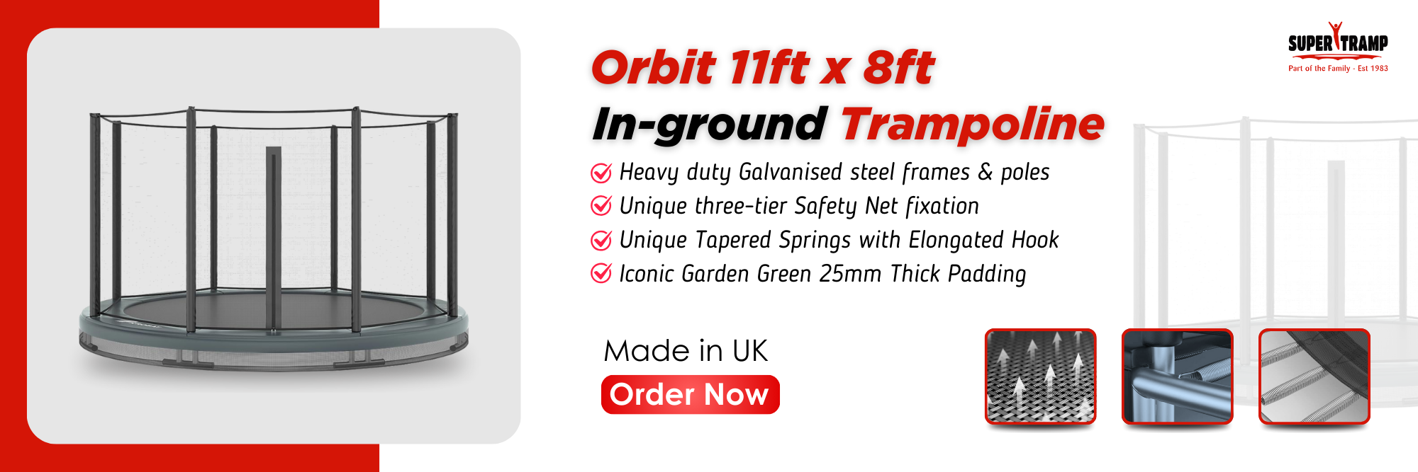 in ground trampoline