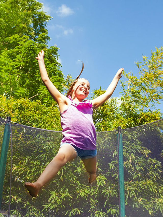 How to Correctly Jump on a Trampoline