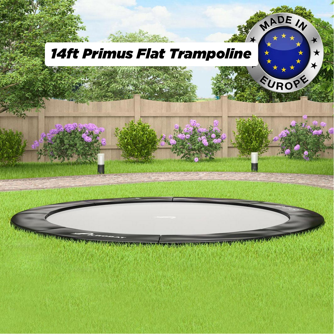 14ft Primus Flat Trampoline - supertramp.co.uk