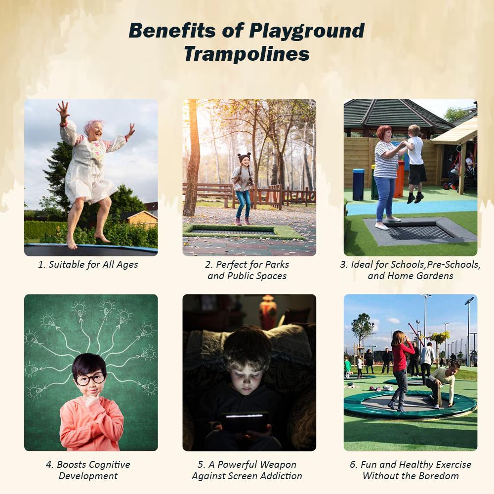 Benefits of Playground Trampolines