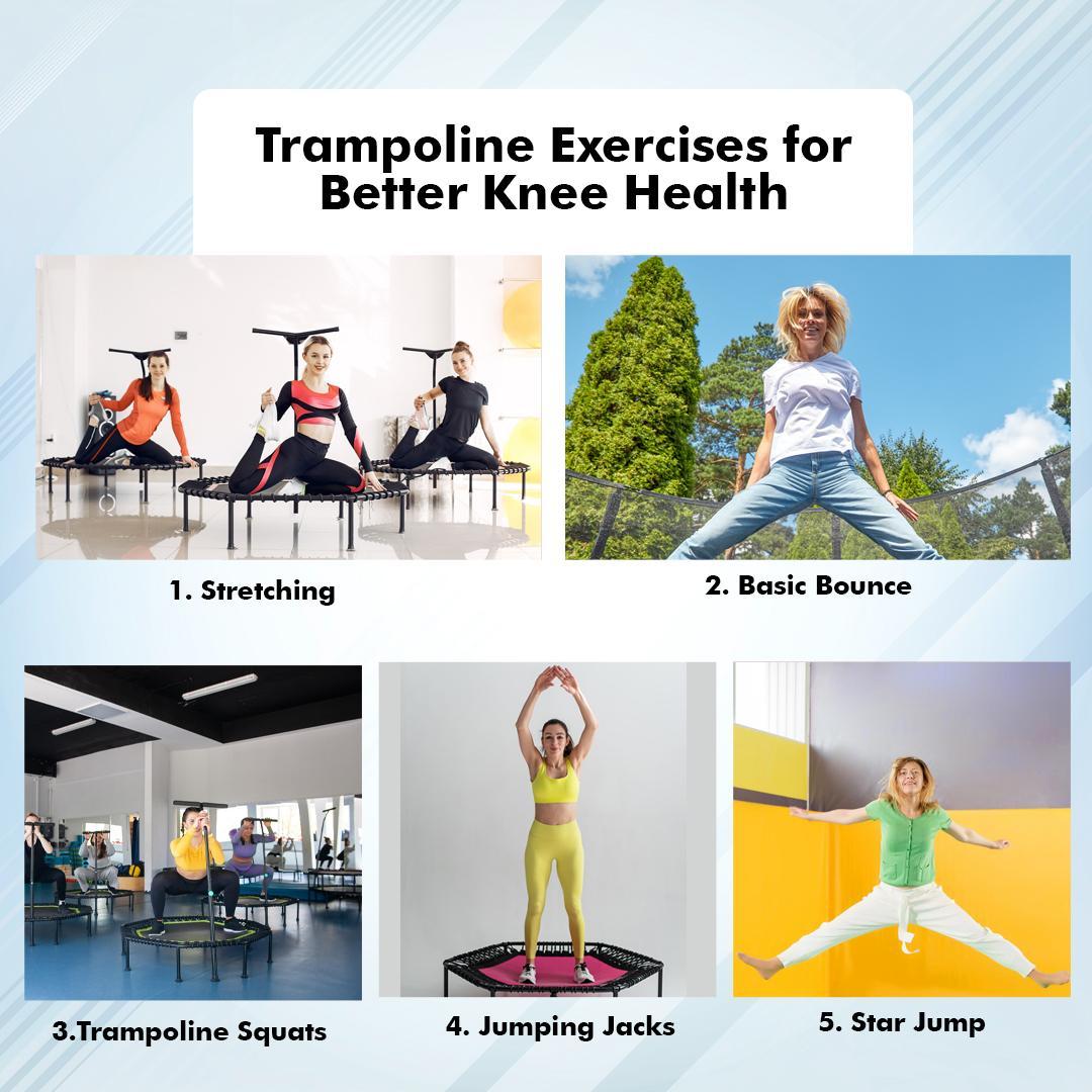 Trampoline Exercises for Better Knee Health