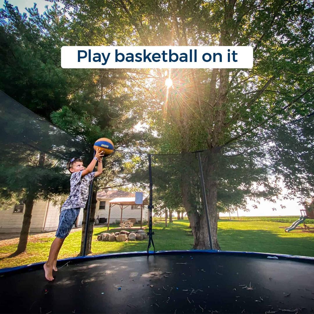 Play basketball on it