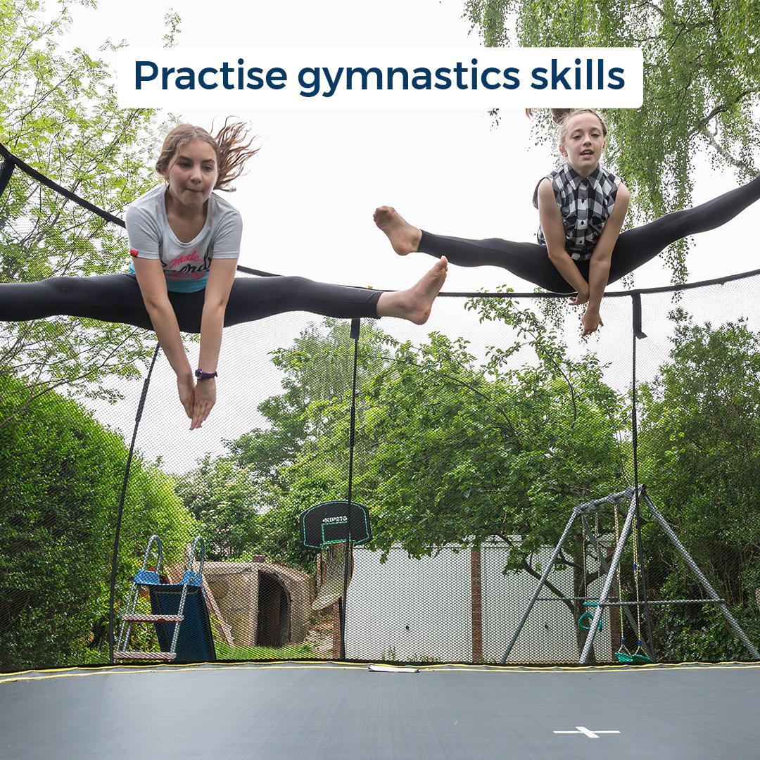 Practise gymnastics skills