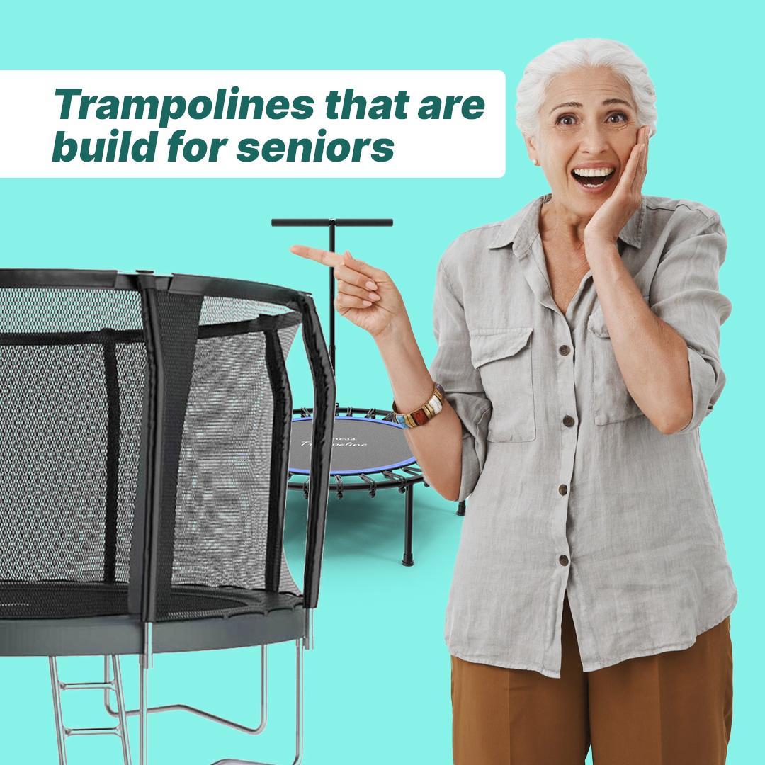 Top Trampoline Types Supporting Senior Exercises