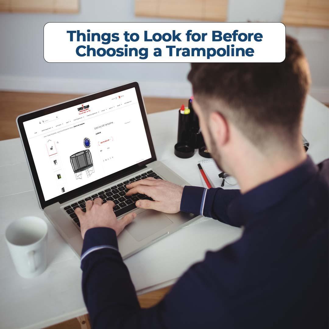 Things to Look for Before Choosing a Trampoline