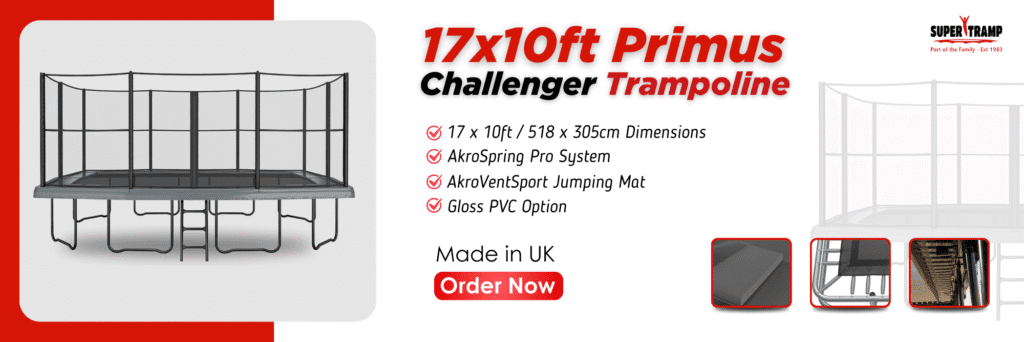 17x10ft Primus Challenger Trampoline