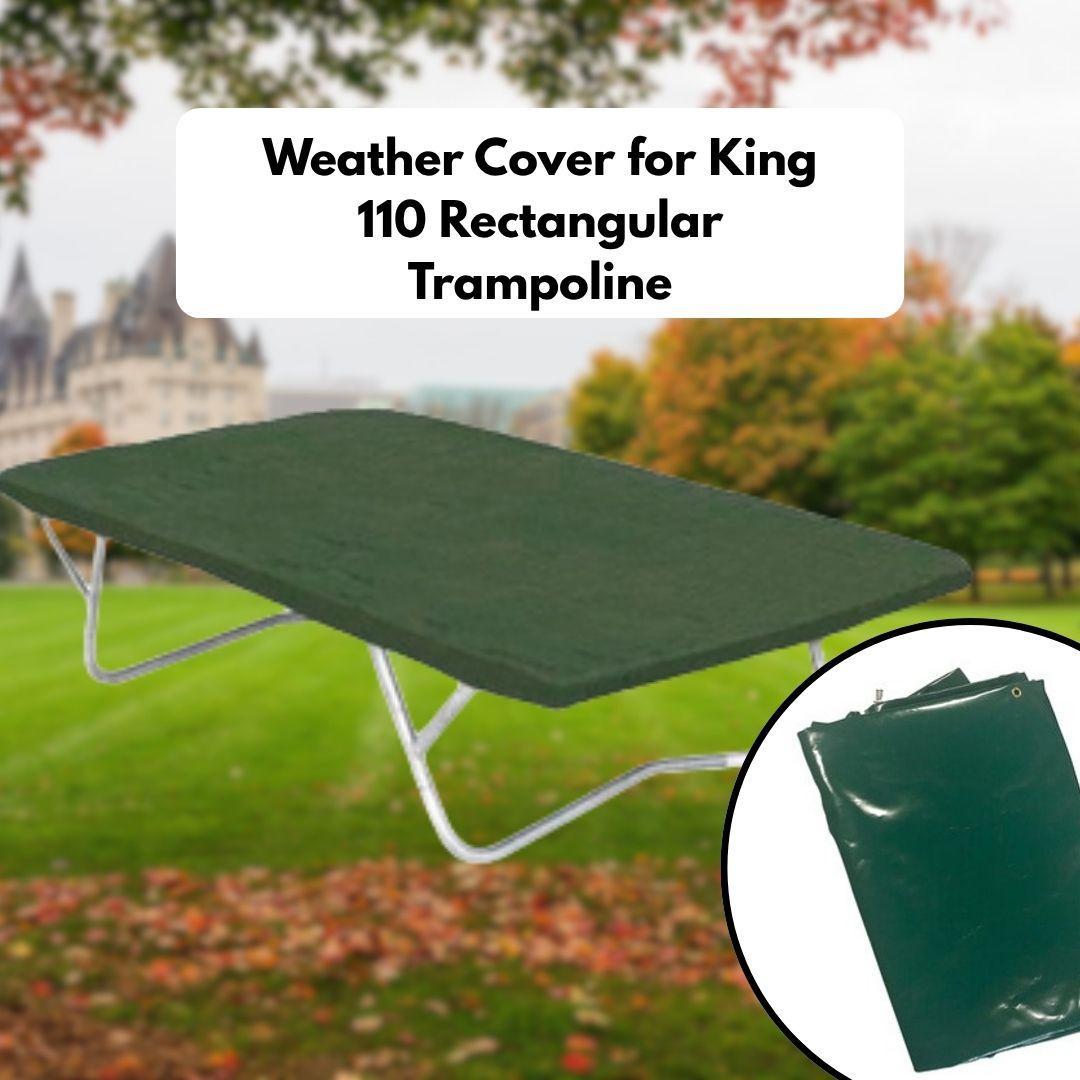 Weather Cover for King 110 Rectangular Trampoline