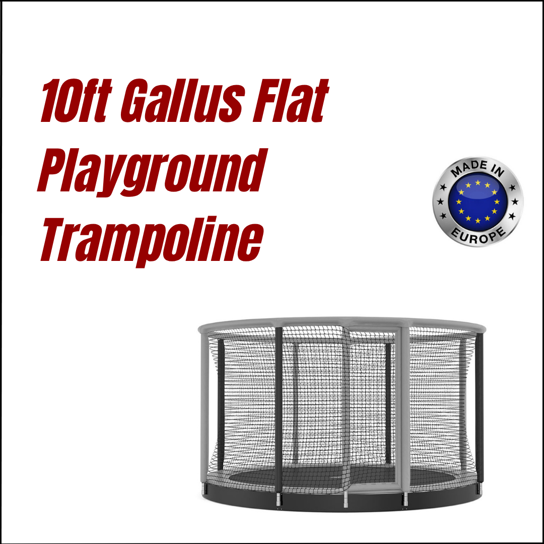 Gallus Flat Playground Trampoline 10 ft