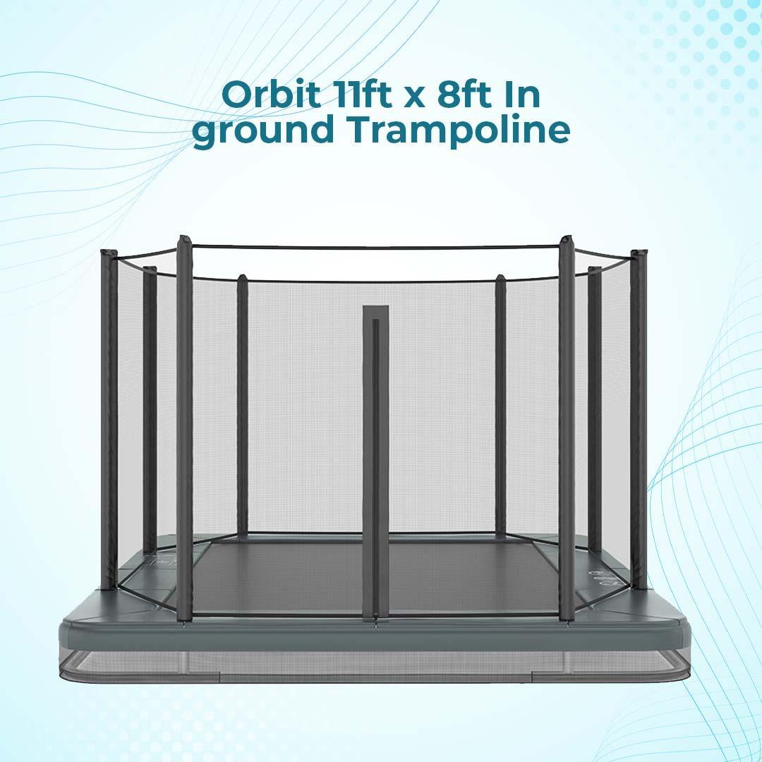 Orbit 11ft x 8ft In-ground Trampoline