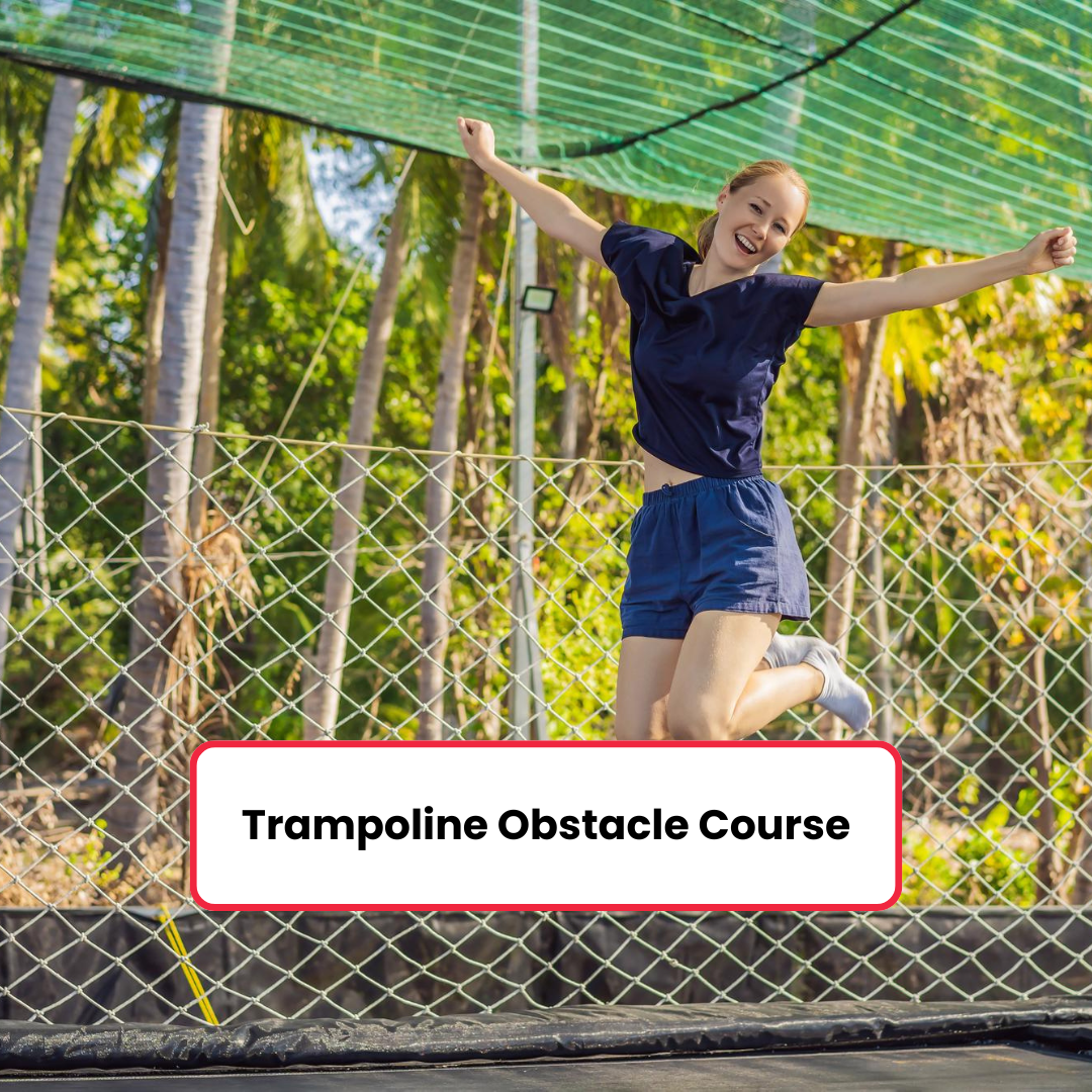 Trampoline Obstacle Course