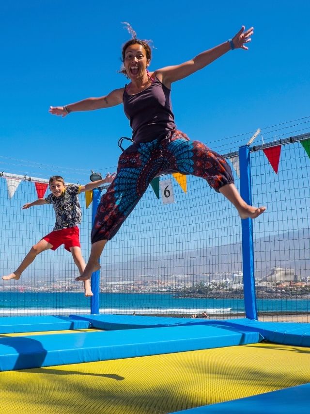 Hilarious Trampoline Games For Christmas Party