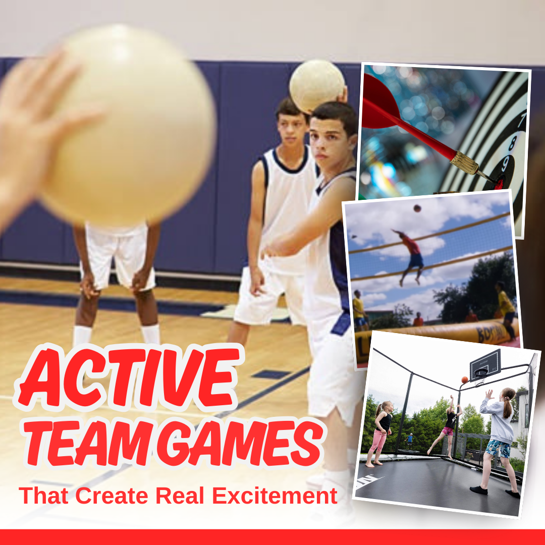 Active Team Games That Create Real Excitement