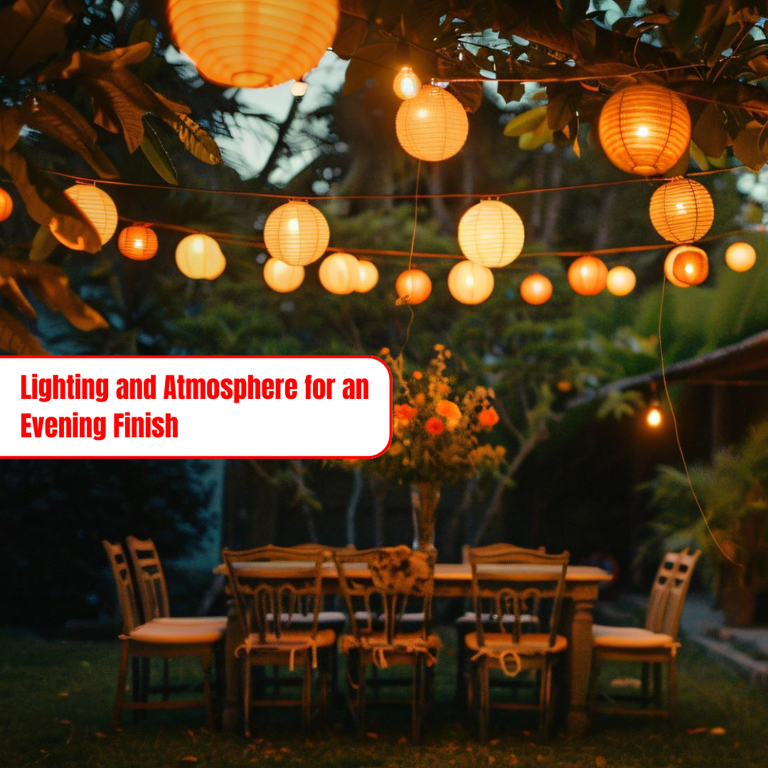Lighting and Atmosphere for an Evening Finish