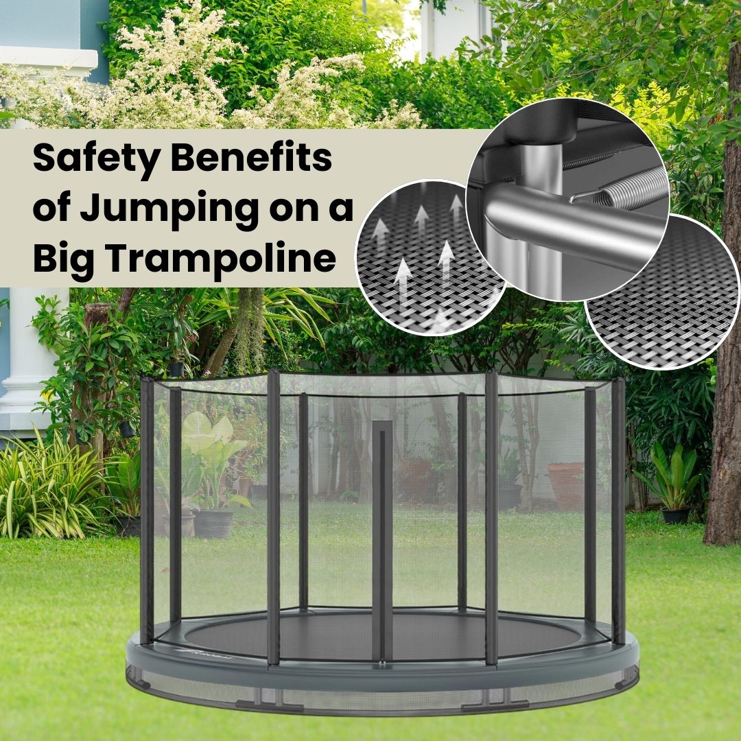 Safety Benefits of Jumping on a Big Trampoline