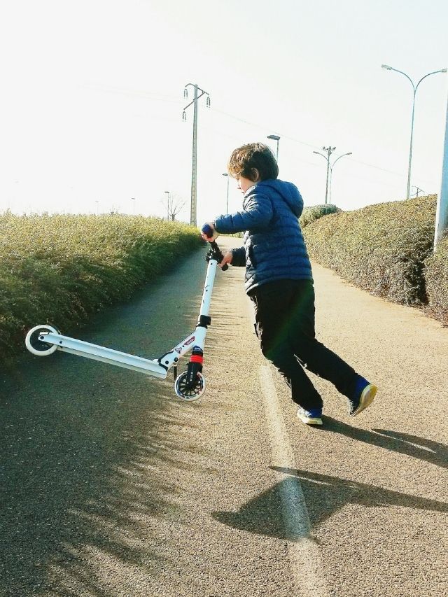 5 Gravity-Defying Trampoline Scooter Tricks