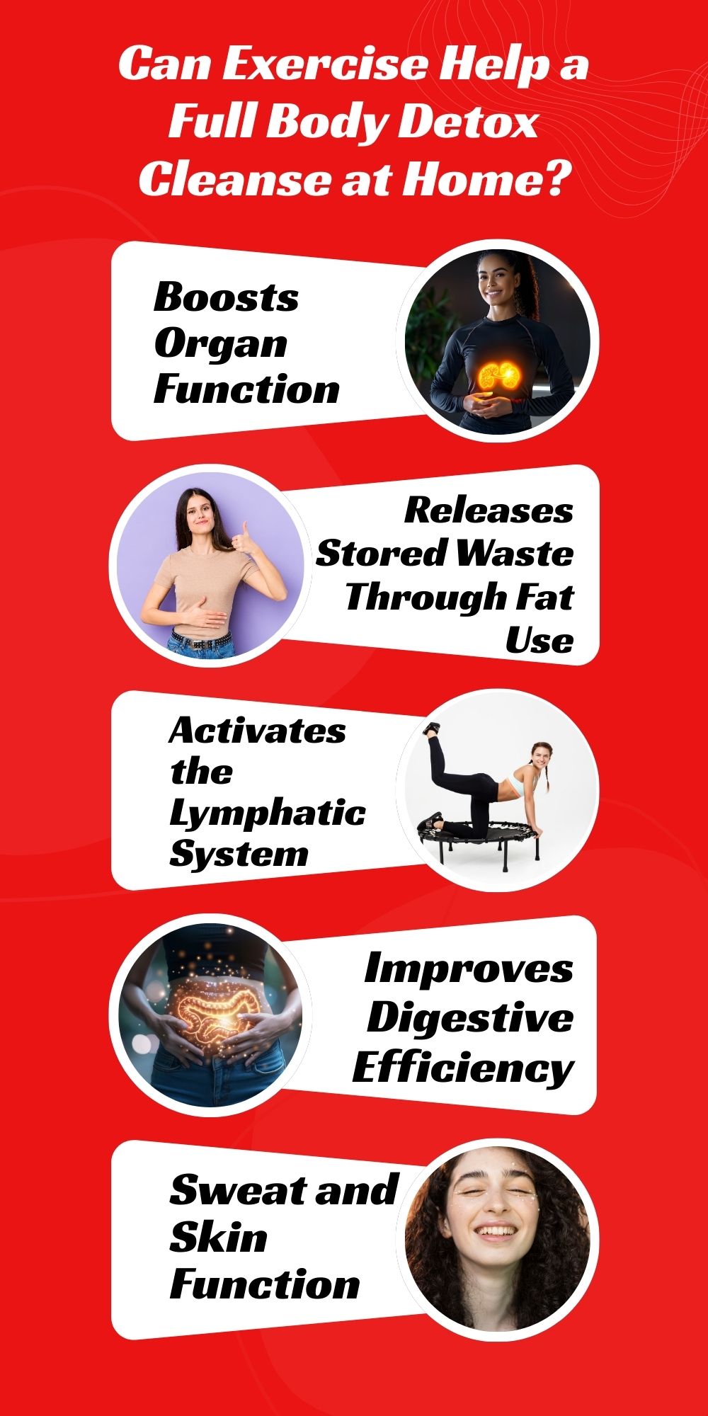 Can Exercise Help a Full Body Detox Cleanse at Home?